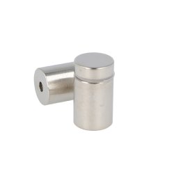 Messing Skiltebeslag - 19x25mm - Rustfri Look