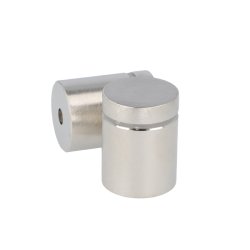 Messing Skiltebeslag - 25x25mm - Rustfri Look