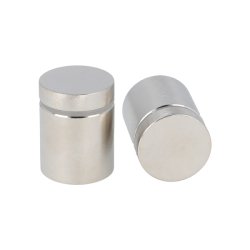 Messing Skiltebeslag - 25x25mm - Rustfri Look