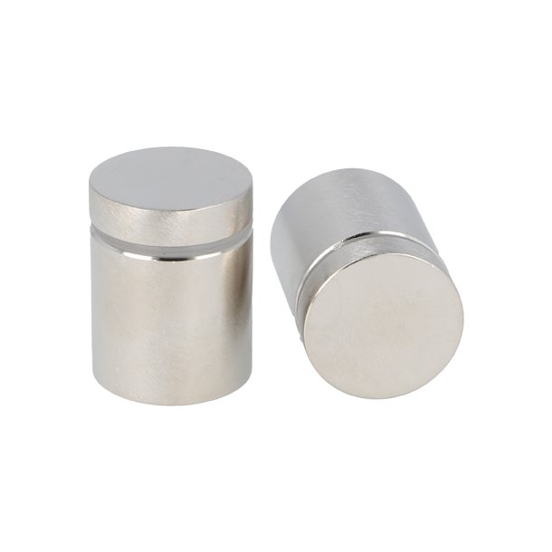 Messing Skiltebeslag - 25x25mm - Rustfri Look