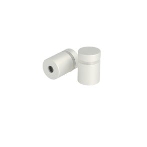 Aluminium Skiltebeslag - 13x13mm - Mat