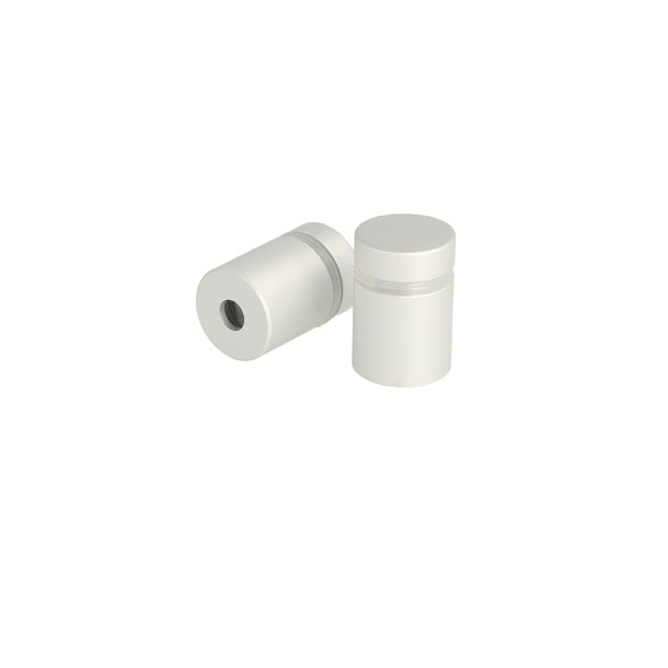 Aluminium Skiltebeslag - 13x13mm - Mat