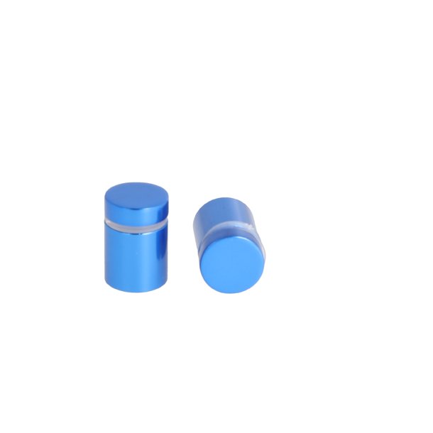 Aluminium Skiltebeslag - 13x13mm - Bl