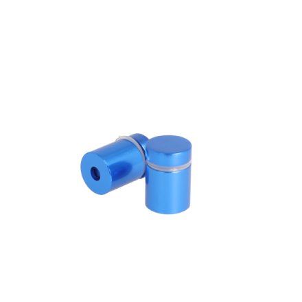 Aluminium Skiltebeslag - �13x13mm - Bl�