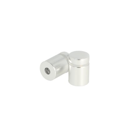 Aluminium Skiltebeslag - �13x13mm - Blank