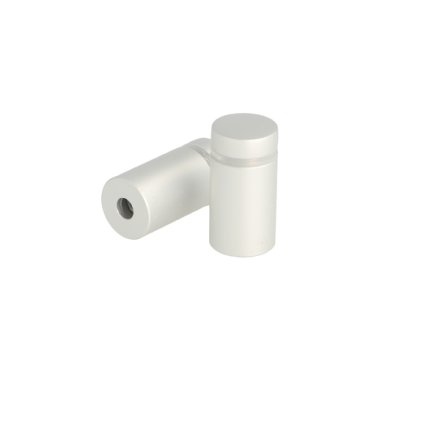 Aluminium Skiltebeslag - �13x19mm - Mat