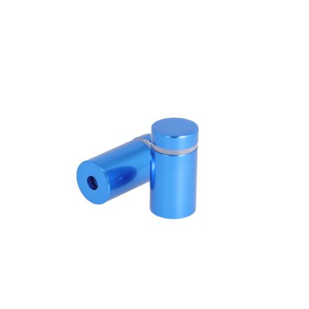 Aluminium Skiltebeslag - �13x19mm - Bl�