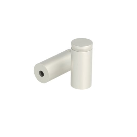 Aluminium Skiltebeslag - �13x25mm - Mat