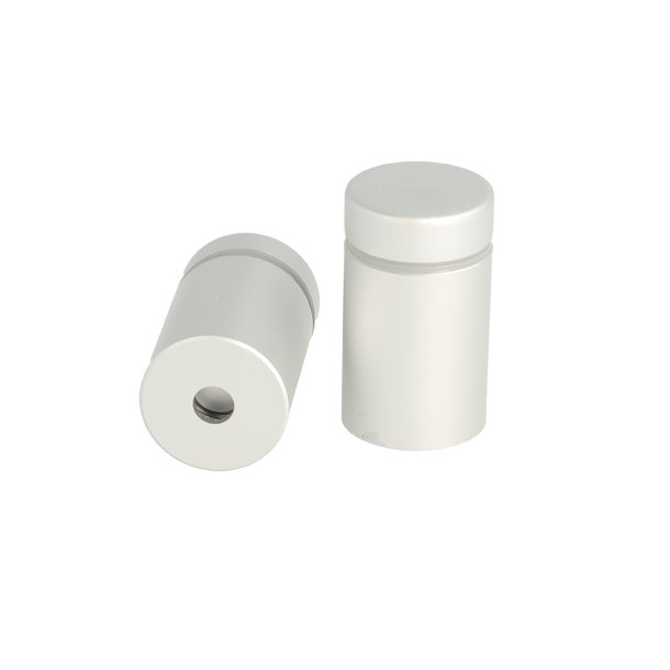 Aluminium Skiltebeslag - 19x25mm - Mat