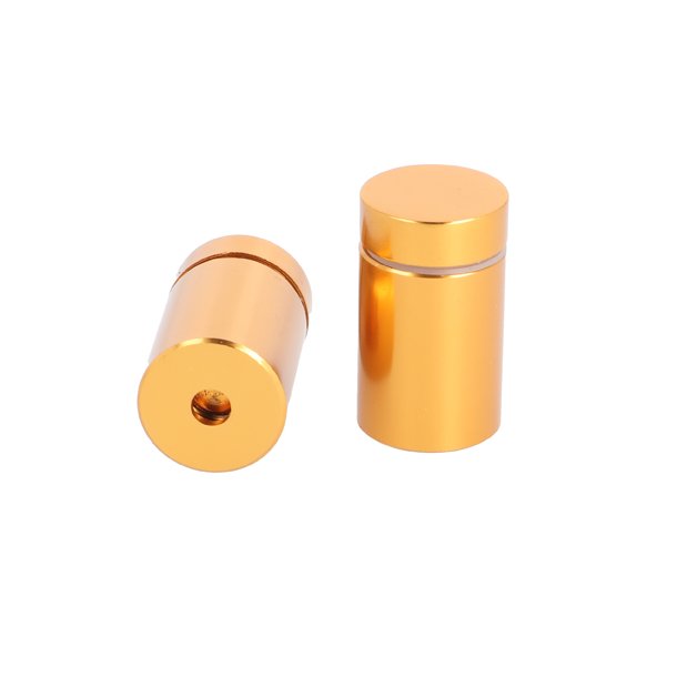 Aluminium Skiltebeslag - 19x25mm - Kobber Look