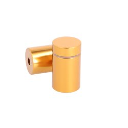 Aluminium Skiltebeslag - 19x25mm - Kobber Look