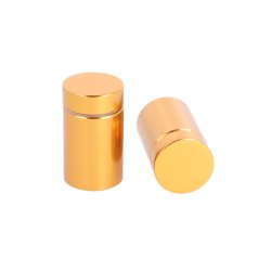 Aluminium Skiltebeslag - 19x25mm - Kobber Look