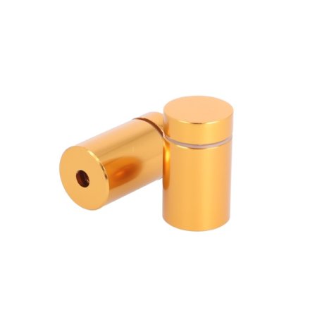 Aluminium Skiltebeslag - �19x25mm - Kobber Look