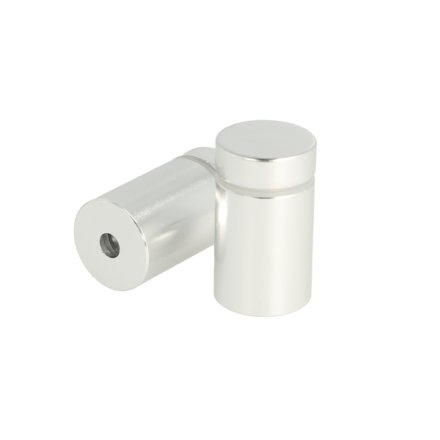 Aluminium Skiltebeslag - �19x25mm - Blank
