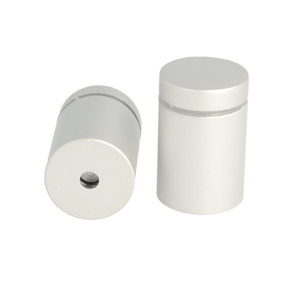 Aluminium Skiltebeslag - 25x30mm - Mat