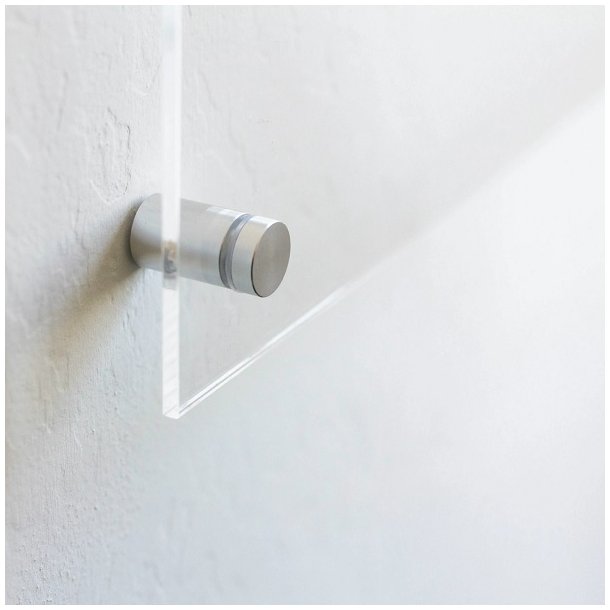 Aluminium Skiltebeslag - 25x30mm - Blank