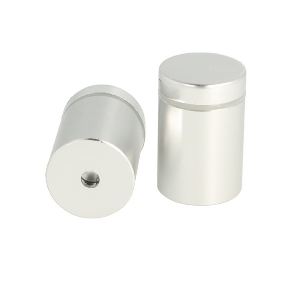 Aluminium Skiltebeslag - 25x30mm - Blank