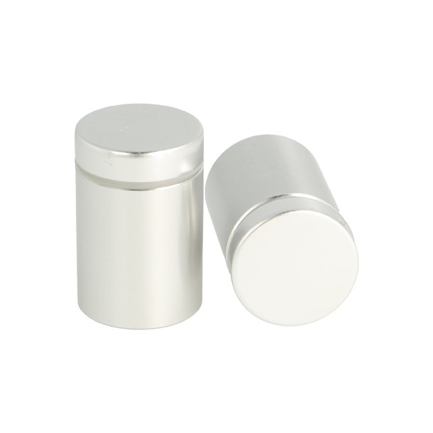 Aluminium Skiltebeslag - 25x30mm - Blank