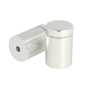 Aluminium Skiltebeslag - 25x30mm - Blank