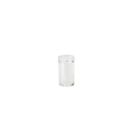 Skiltebeslag - �13x19mm - Transparent