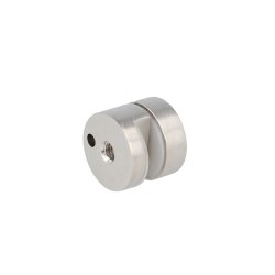 Spejlbeslag - 25x20mm - Brstet Stl Finish