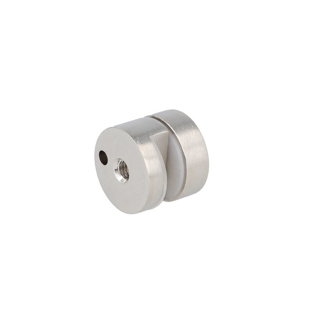 Spejlbeslag - 25x20mm - Brstet Stl Finish