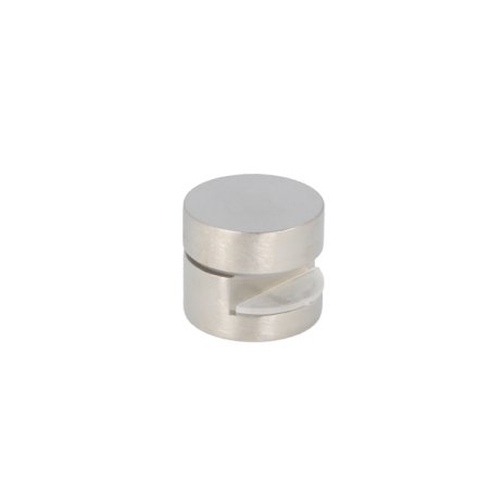 Spejlbeslag - �25x20mm - B�rstet St�l Finish