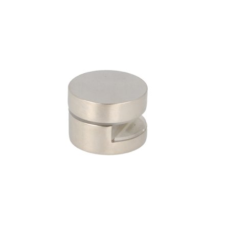 Spejlbeslag - �25x30mm - B�rstet St�l Finish