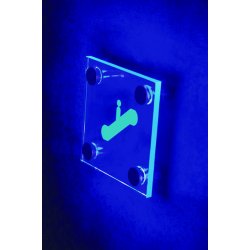 Skiltebeslag 4 Stk - LED (Hvidt Lys) - Mat Finish