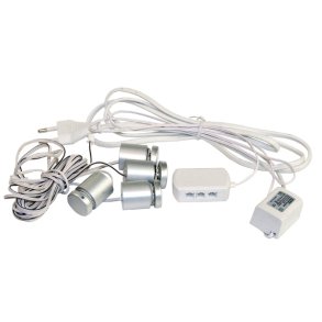 Skiltebeslag 4 Stk - LED (Blt Lys) - Mat Finish