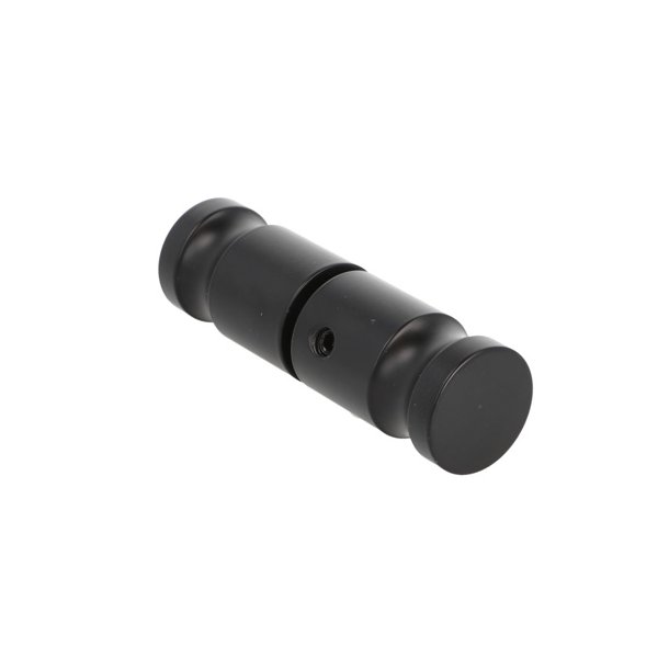 Drknop til Toiletbs 25x40mm - Sort - Rustfri Stl