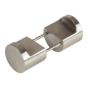 Drknop 40x39mm til Toiletbs - Rustfri Stl