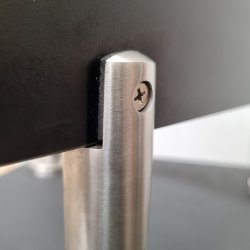 Fod til Toiletbs (118-175mm) - Rustfri Stl