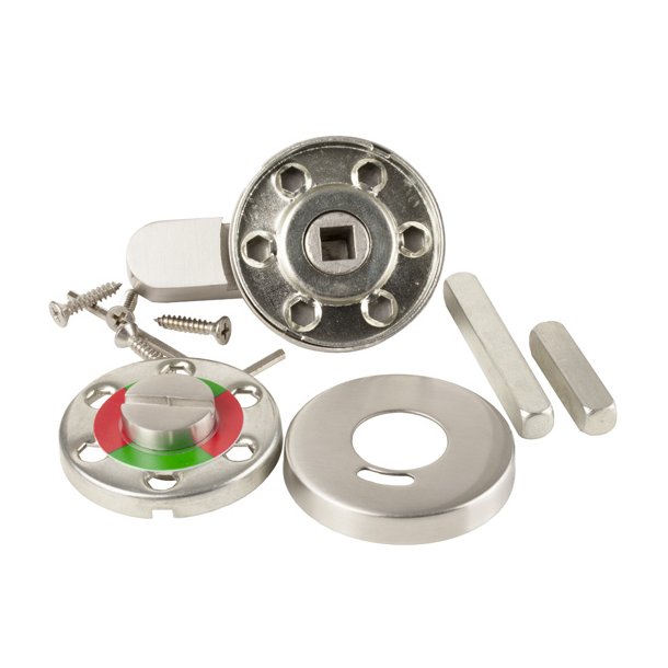 Toiletbestning- Rustfri Stl - Massiv - med Markr