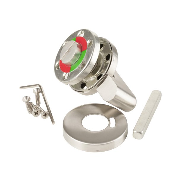 Toiletbestning- Rustfri Stl - Massiv - med Markr