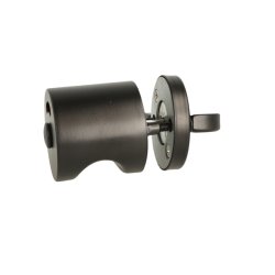 Toiletbes�tning "Kubo" med Mark�r - Sort - Rustfri St�l 304