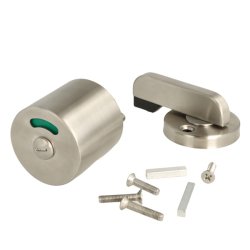 Toiletbes�tning "Kubo" med Mark�r - Rustfri St�l 304