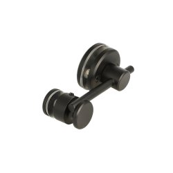 Toiletbes�tning "Milo" med Mark�r - Sort - Rustfri St�l 304