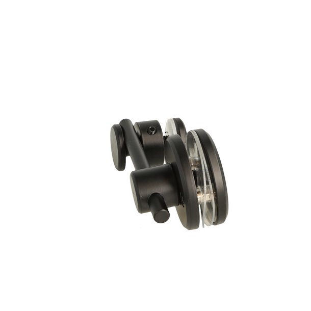 Toiletbes�tning "Milo" med Mark�r - Sort - Rustfri St�l 304