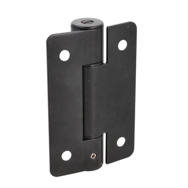 Fjederhngsel - Sort Rustfri Stl - 90x52x2mm