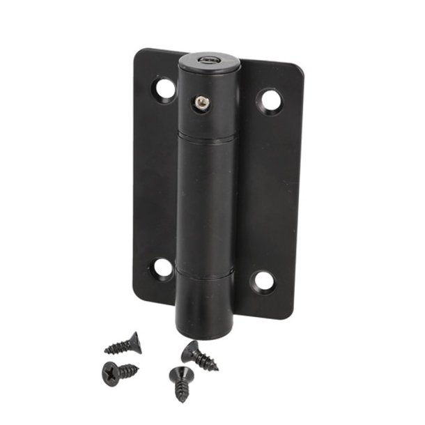 Fjederhngsel - Sort Rustfri Stl - 90x52x2mm