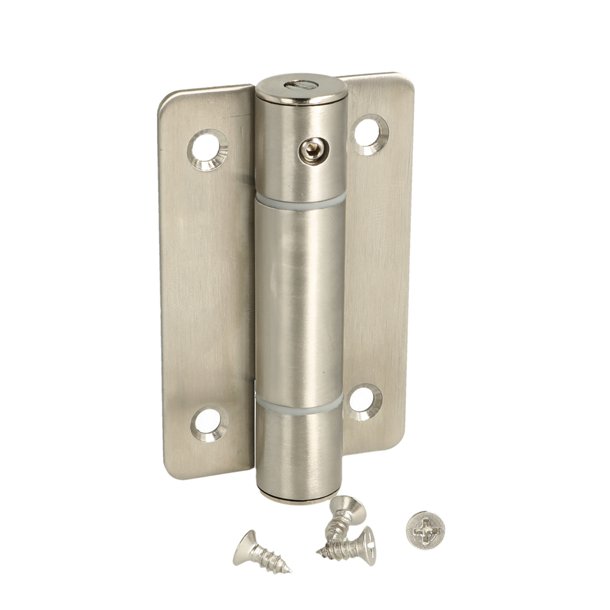 Fjederhngsel - Rustfri Stl - 90x52x2mm