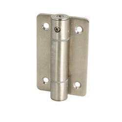 Fjederhngsel - Rustfri Stl - 90x52x2mm