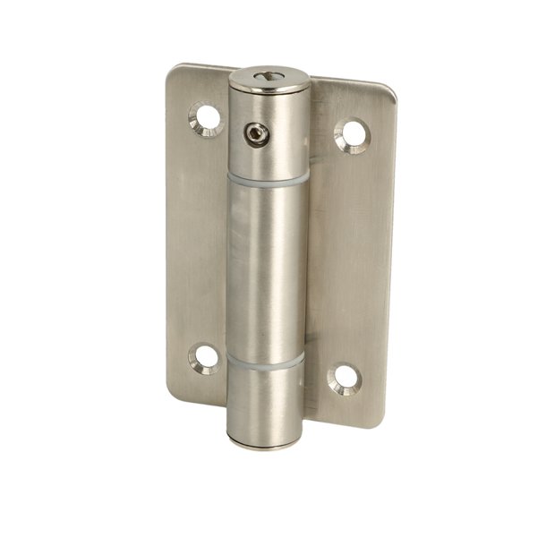 Fjederhngsel - Rustfri Stl - 90x52x2mm