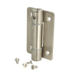 Fjederhngsel - Rustfri Stl - 90x52x2mm