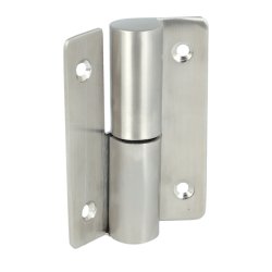 Lftehngsel Plan - Venstrehngt - Rustfri Stl