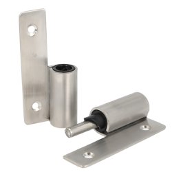 Lftehngsel Plan - Venstrehngt - Rustfri Stl