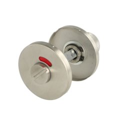 Toiletbestning "House" - Brstet Stl - med Markr