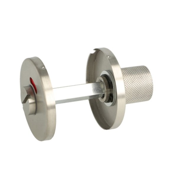 Toiletbestning "House" - Brstet Stl - med Markr