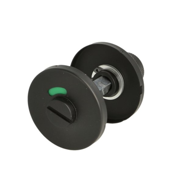 Toiletbestning "House" - Mat Sort - med Markr